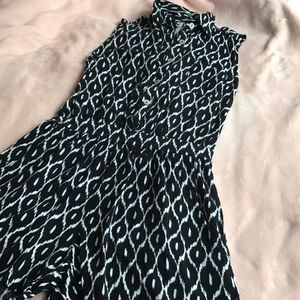 Black & White Romper
